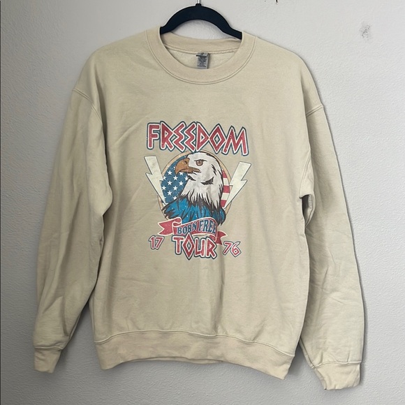 Gildan Sweaters - Women’s Patriotic Crewneck
